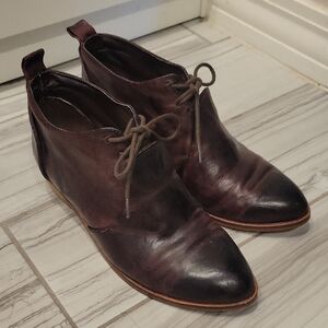 Kelsi Dagger Dark Brown Ankle Boots